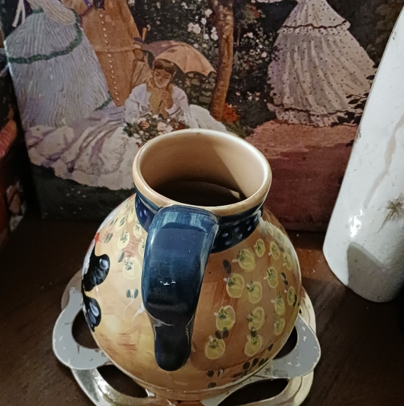 Country Kitchen Ceramic Rooster Pitcher ๐ by Giani Far Ambiance Collection ๐ - Picture 12 of 15